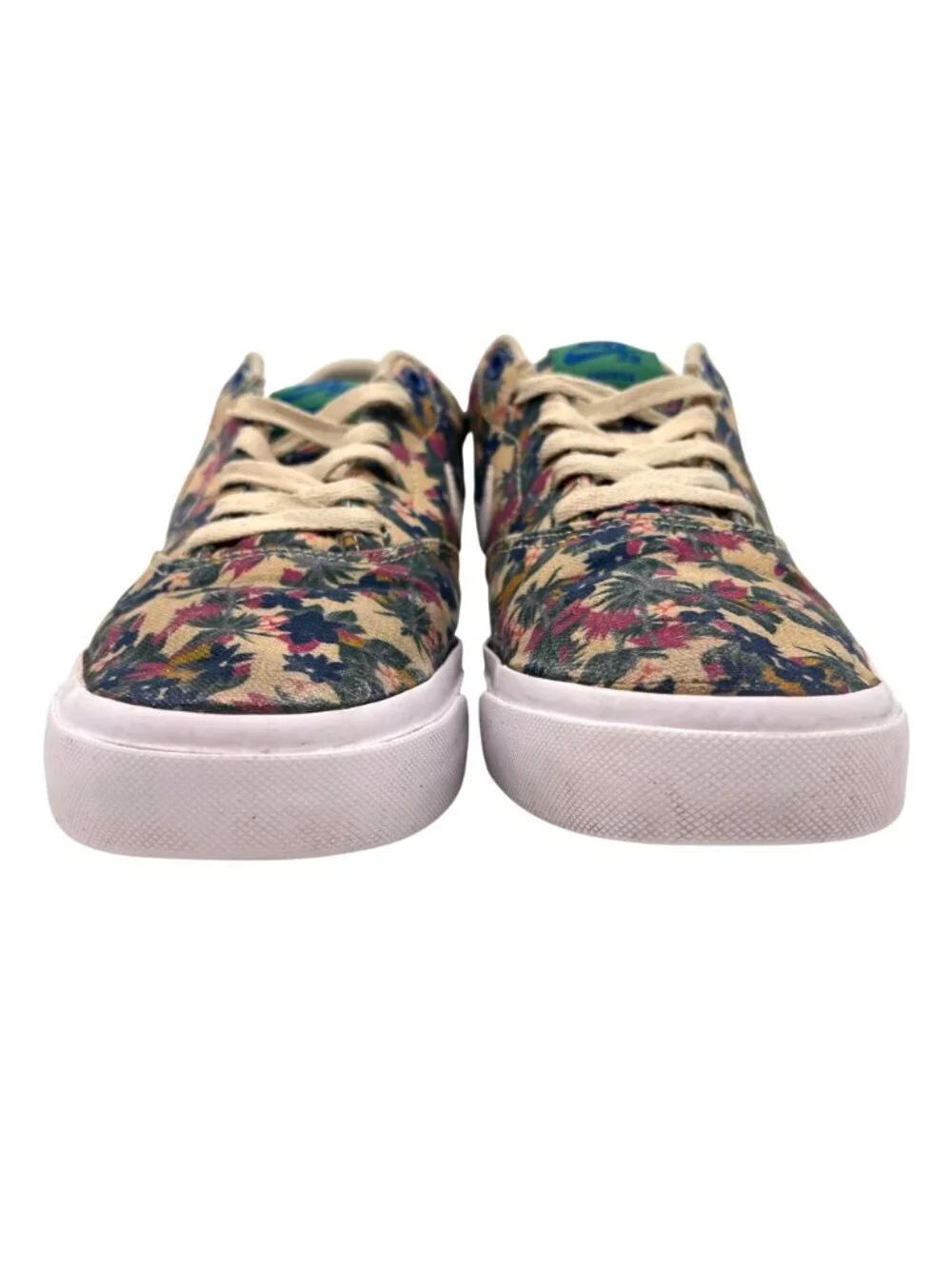 Nike SB Charge Floral Print Canvas Sneakers Womens Shoes 6.5Y Solarsoft Insole - Picture 6 of 12